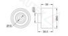 AUTEX 641769 Tensioner Pulley, timing belt